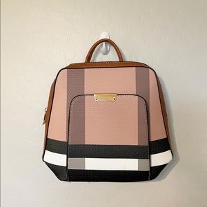 NWT Faux Leather Mini Backpack / Shoulder Bag